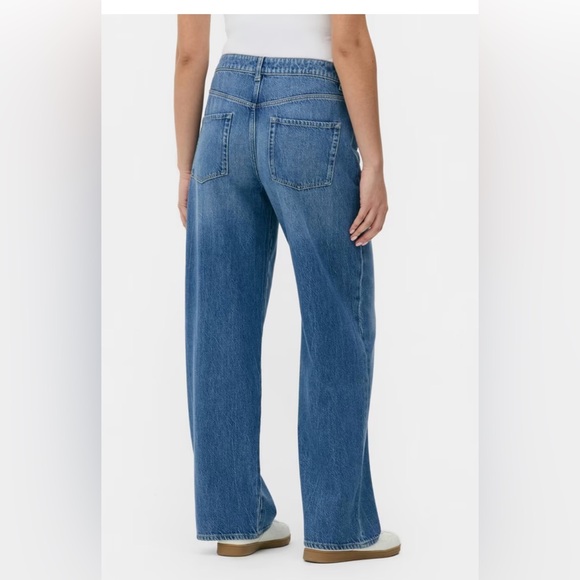 Banana Republic Slouch Straight Light Blue Full Jeans - Picture 2 of 9